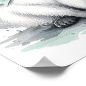 ルーンフォレスト子供部屋ウォールアート ポスター (角)