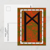 ルーンマンナズ - 人類のポストカード ポストカード (正面/裏面)