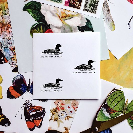 ルーンレイクライフキャビン セルフインキングスタンプ