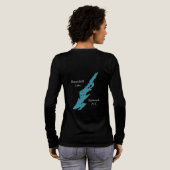 ルーン家族のバターフィールド湖 トライブレンドTシャツ (背面全体)