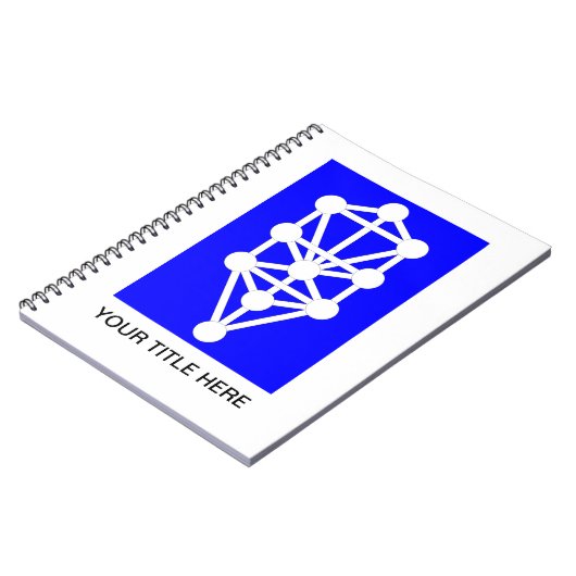 ルーン文字のスパイラルノートブック ノートブック (左側)