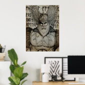 ルーン文字のマスター" ポスター (ホームオフィス)