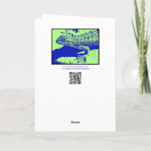 ルーン文字エイワズ - 中心の忍耐 カード (裏面)