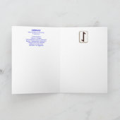 ルーン文字エイワズ - 中心の忍耐 カード (内部)