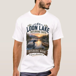 ルーン湖フライバーグデイズティーシャツ Tシャツ