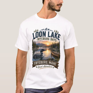 ルーン湖フライバーグデイズティーシャツ Tシャツ