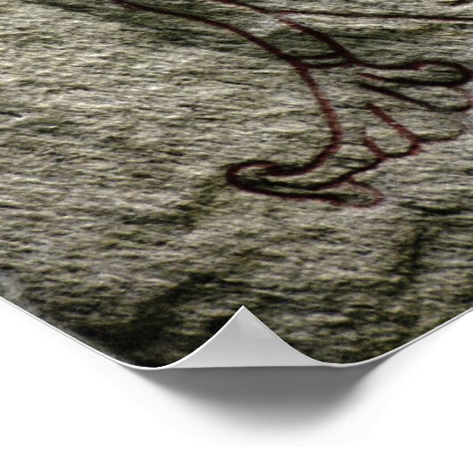 ルーン石 ポスター (角)