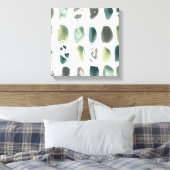 ルーン石 – 緑 キャンバスプリント (インサイチュ (寝室))