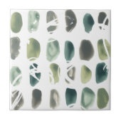 ルーン石 – 緑 タイル (正面)