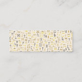 ルーン スキニー名刺 (裏面)