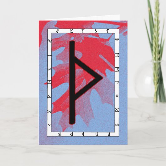 ルーン・トゥリザス – ディフェンス カード (正面)