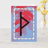 ルーン・トゥリザス – ディフェンス カード (黄色い花)