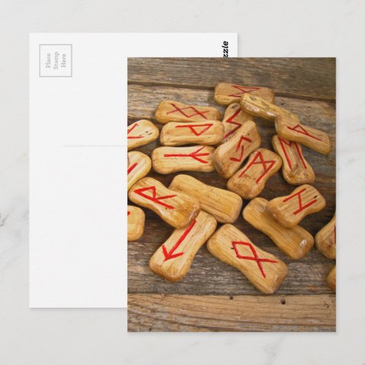 ルーン ポストカード (正面/裏面)