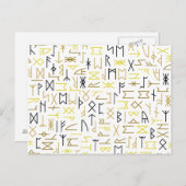 ルーン ポストカード (正面/裏面)