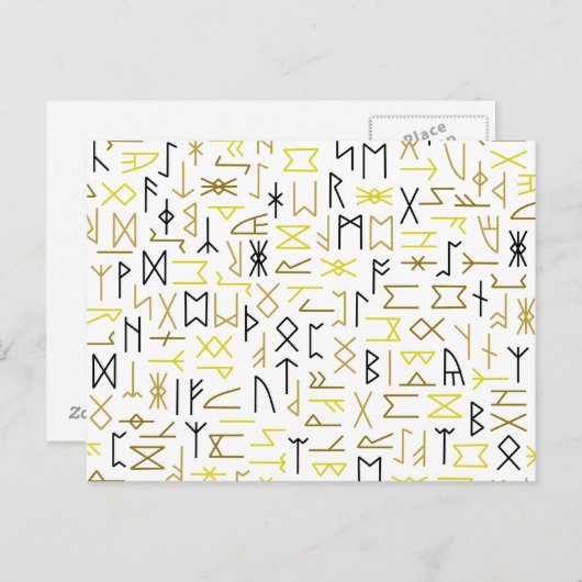 ルーン ポストカード (正面/裏面)