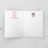 ルーン・マンナズ - 人間性とバランス - アール・ヌーヴォー カード (内部)