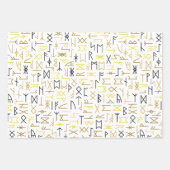 ルーン ラッピングペーパーシート (正面3)