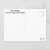 ルーンFehu – ハガキになる ポストカード (裏面)