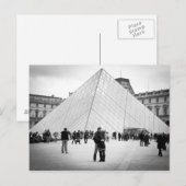 ルーヴルのパリでの愛 ポストカード (正面/裏面)