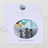 ルーヴルのポストカード – ハッピーカード（オプションの封筒） ポストカード (正面/裏面)