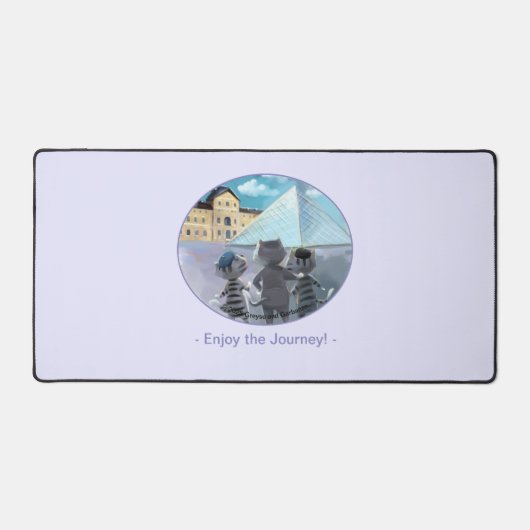 ルーヴルデスクマット楽しむ- デスクマット (正面)