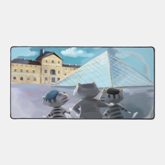 ルーヴルデスクマット デスクマット (正面)