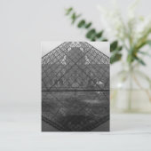 ルーヴルピラミッドリフレクション，パリ ポストカード (スタンド正面)