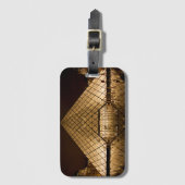 ルーヴルピラミッド ラゲッジタグ (正面縦)