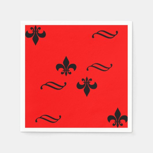 ルーヴル紙ナプキン スタンダードカクテルナプキン (正面)