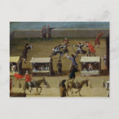 ルーヴル美術館とカレッジデクアトレネーションズ ポストカード (正面)