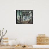 ルーヴル美術館のセゾン詩篇c.1802 ポスター (キッチン)