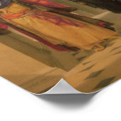 ルーヴル美術館のメイン階段， 1817 ポスター (角)