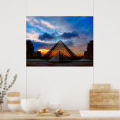 ルーヴル美術館の中庭 ポスター (キッチン)