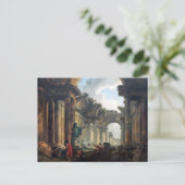ルーヴル美術館の廃墟 – 1796 ポストカード (スタンド正面)