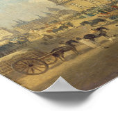 ルーヴル美術館の植民地c.1770 ポスター (角)