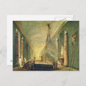 ルーヴル美術館の眺め ポストカード (正面/裏面)