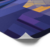 ルーヴル美術館トラベルポスターフォトプリント ポスター (角)