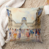 ルーヴル美術館パリフランス装飾用クッション クッション (ブランケット)