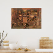 ルーヴル美術館1831年～33年 ポスター (キッチン)