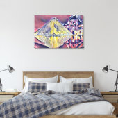 ルーヴル美術館 キャンバスプリント (インサイチュ (寝室))