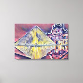 ルーヴル美術館 キャンバスプリント (正面)