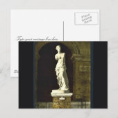 ルーヴル美術館、ヴィーナス・ド・ミロ、パリ、フランスの授業 ポストカード (正面/裏面)