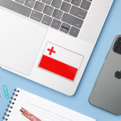 ルー国国旗（1869年～1871年） シール (ノートパソコンとiPhone)