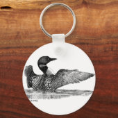 ルー絵を描ン キーホルダー (正面)