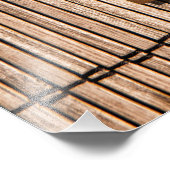 ルー・ホルツやる気を起こさせる引用文と竹バックグラウンド フォトプリント            (角)