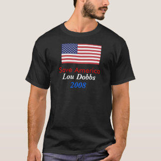 ルーDobbs 2008年 Tシャツ