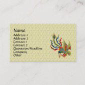 ル中国のースターアートデザイン名刺 名刺 (正面)