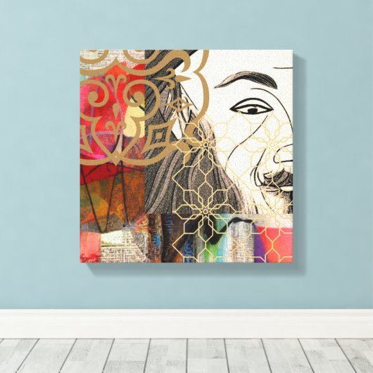 ル祝ミ キャンバスプリント (インサイチュ (ウッドフロア))