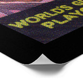 ル素晴らしナパーク縁ど ポスター (角)