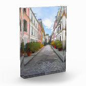 ル・クレミュー通り（Rue Cremieux）のカラフルな家 - パリ フォトブロック (左)